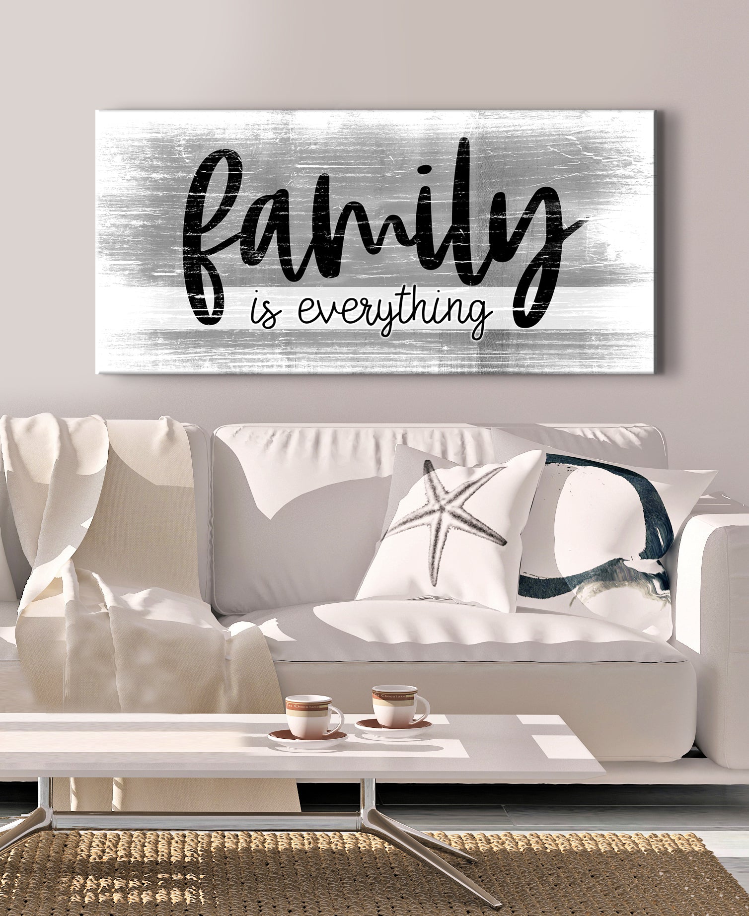 Hot Deal! Family Wall Art V7 - Wood Frame, Ready To Hang