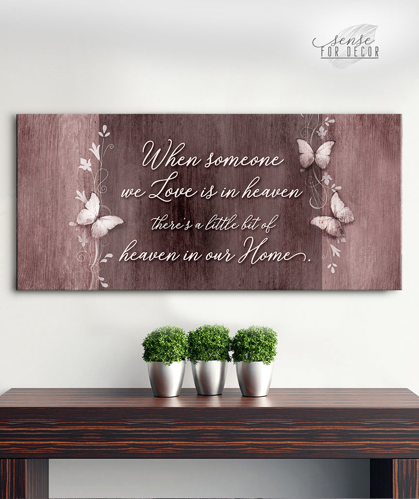 Exclusive Offer! Inspiring Heaven-themed Wall Art with Wood Frame, Ready to Hang