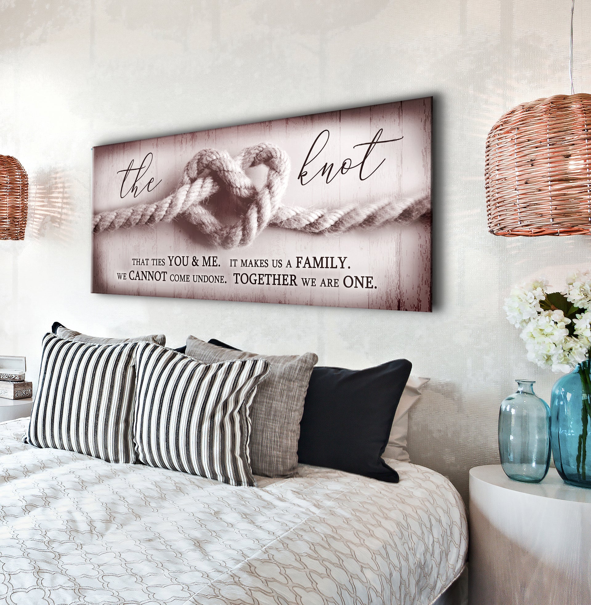 Hot! Ready-To-Hang Wood Frame Wall Art - The Knot