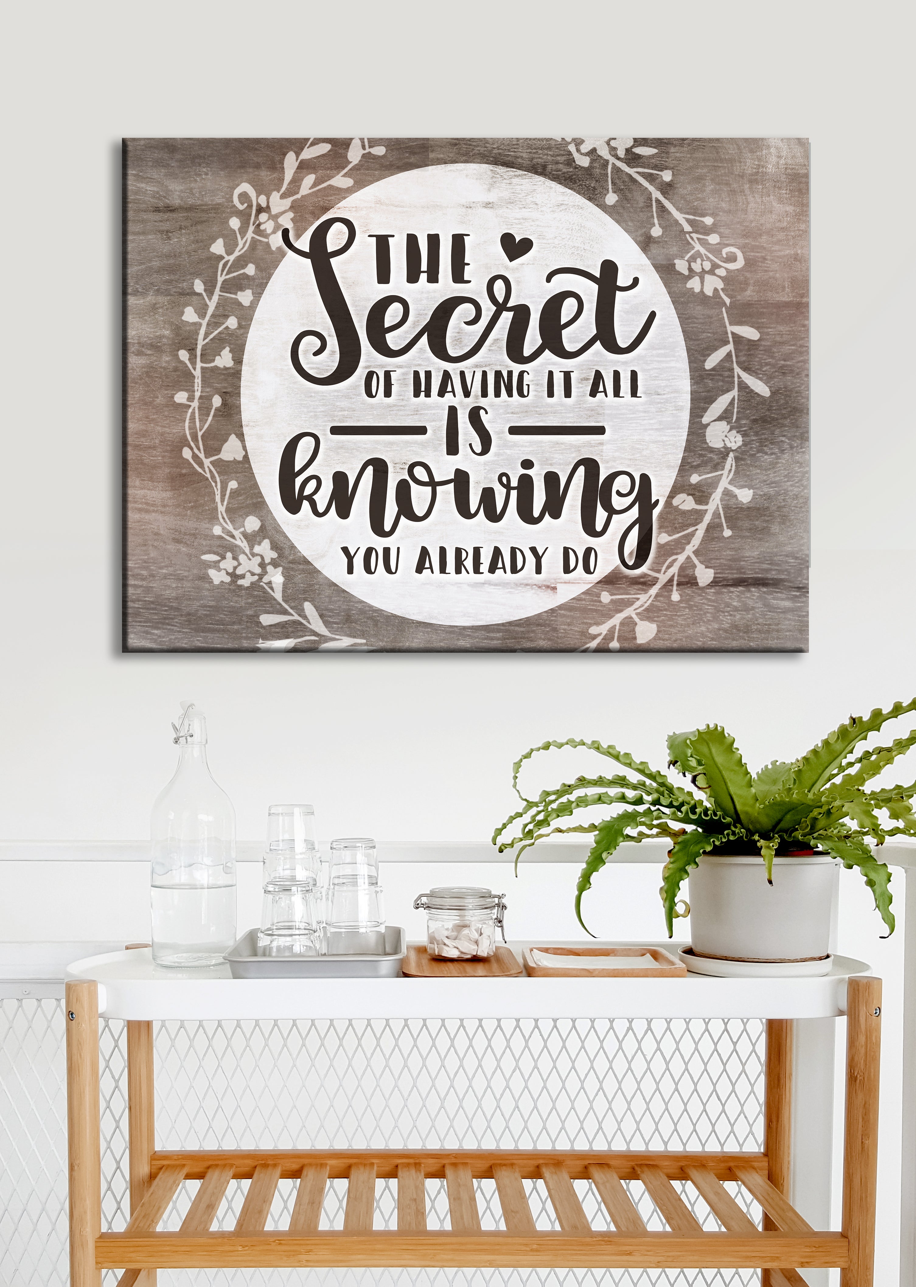 Exclusive Kitchen Wall Art with Wood Frame, Ready to Hang - Buy 2 Save 20%