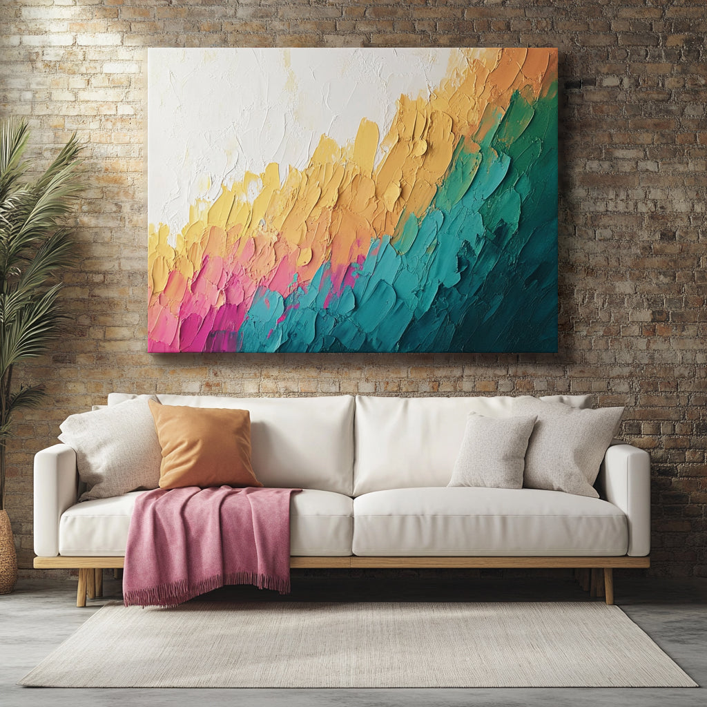Unique Abstract Energy Artwork with Social Impact