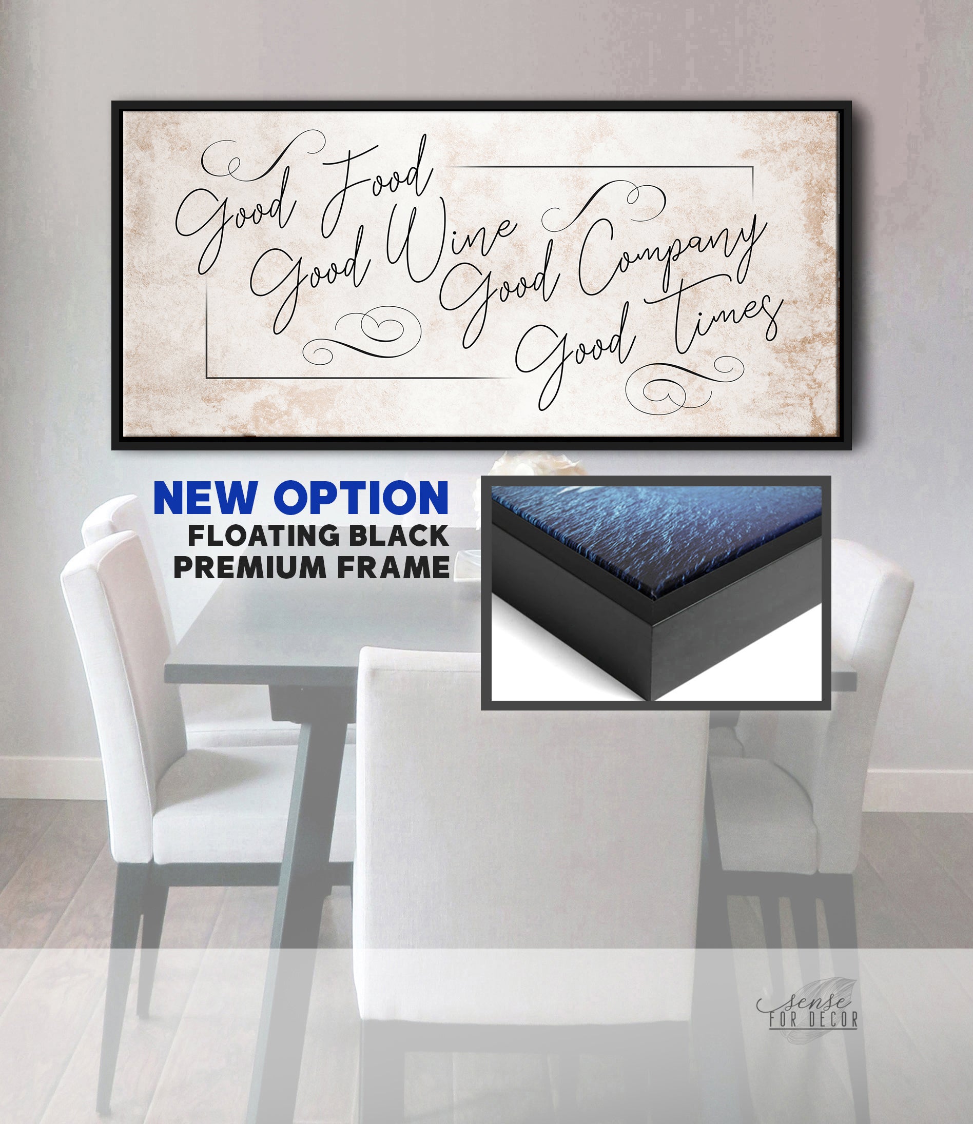 High - quality Wine Wall Art: Enjoy Good Wine, Good Company, and Good Times