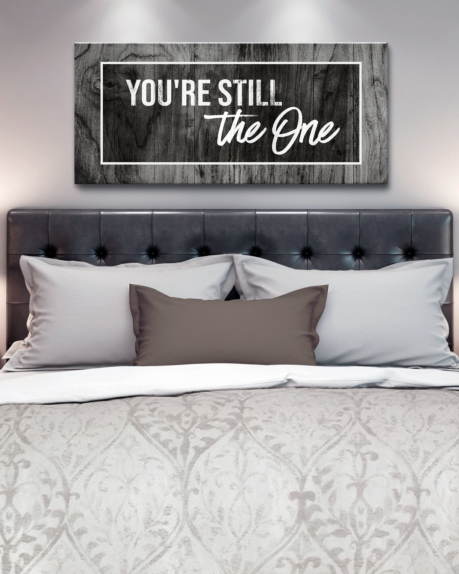 Hot! You're Still The One V2 Couples Wall Art with Wood Frame (Ready To Hang)