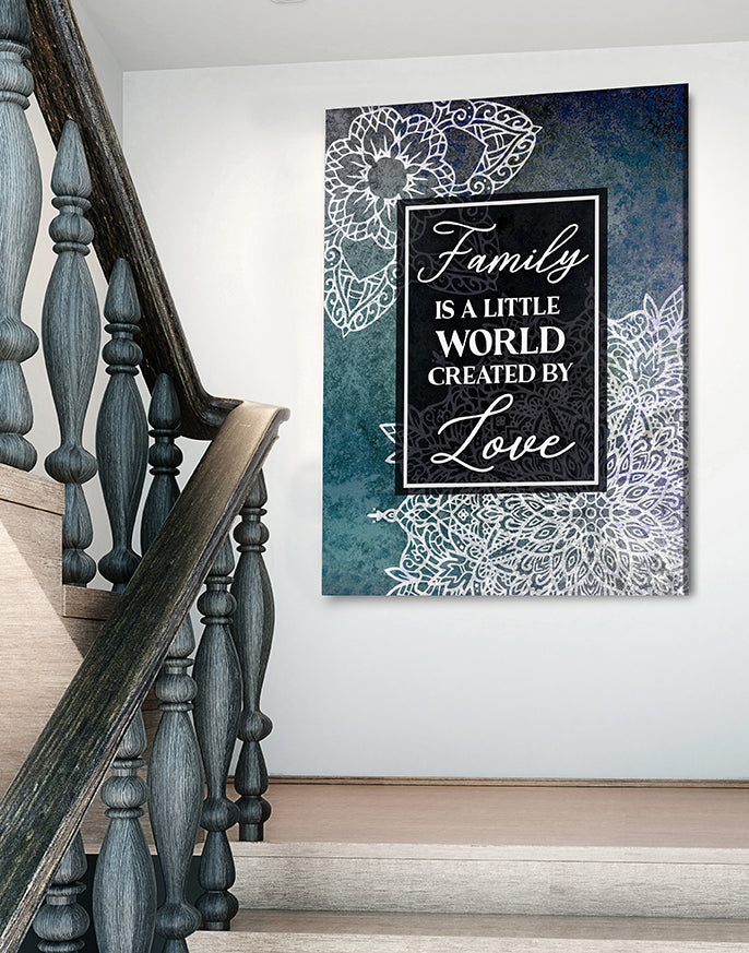 Boho Family Wall Art V4: Wood Frame, Ready To Hang - Buy 2 Save 20%