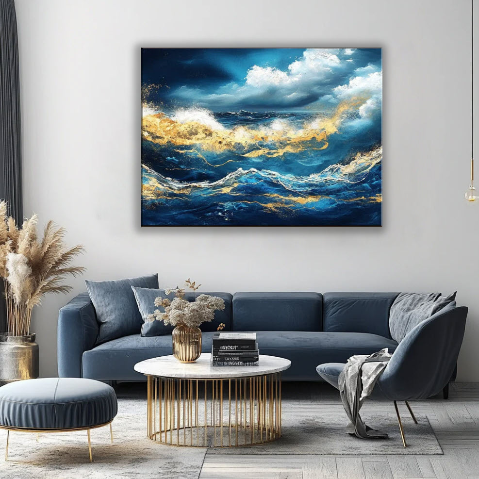 Hot Deal: Golden Tides Nature Wall Art