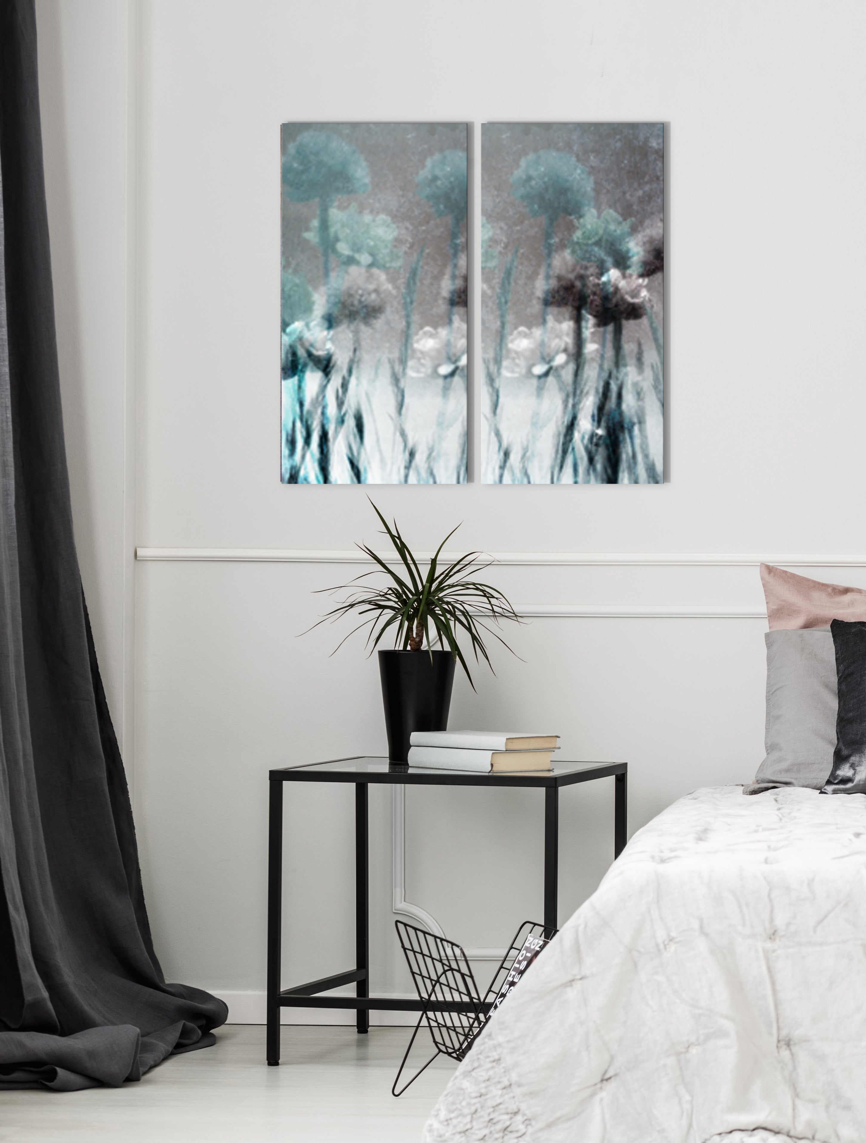 20% Off Your Order! Complete the Look with Teal Grey Side Add - On Flowers