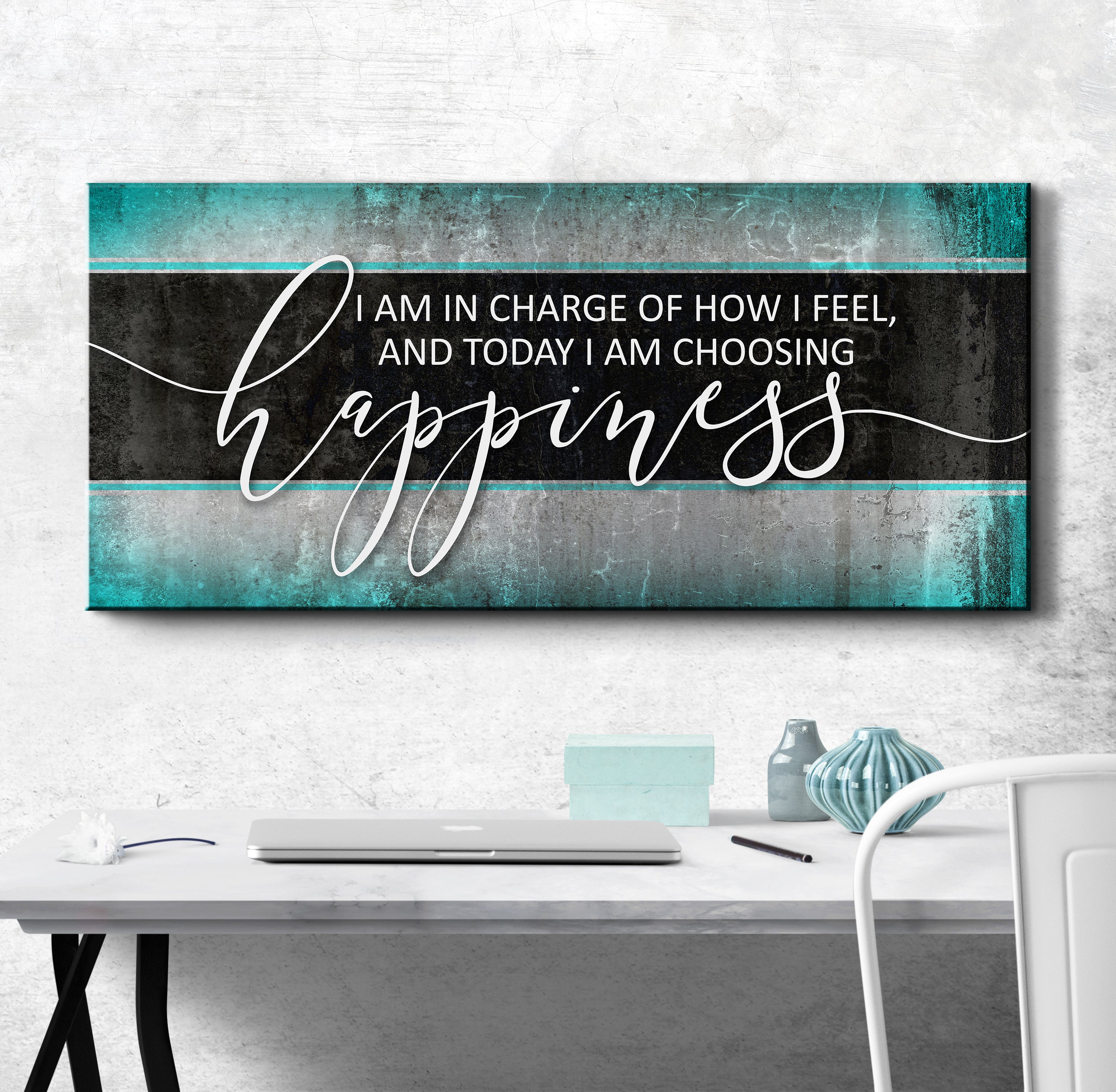 Ready-to-Hang Inspire Wall Art: I'm in Control of My Feelings (Wood Frame)