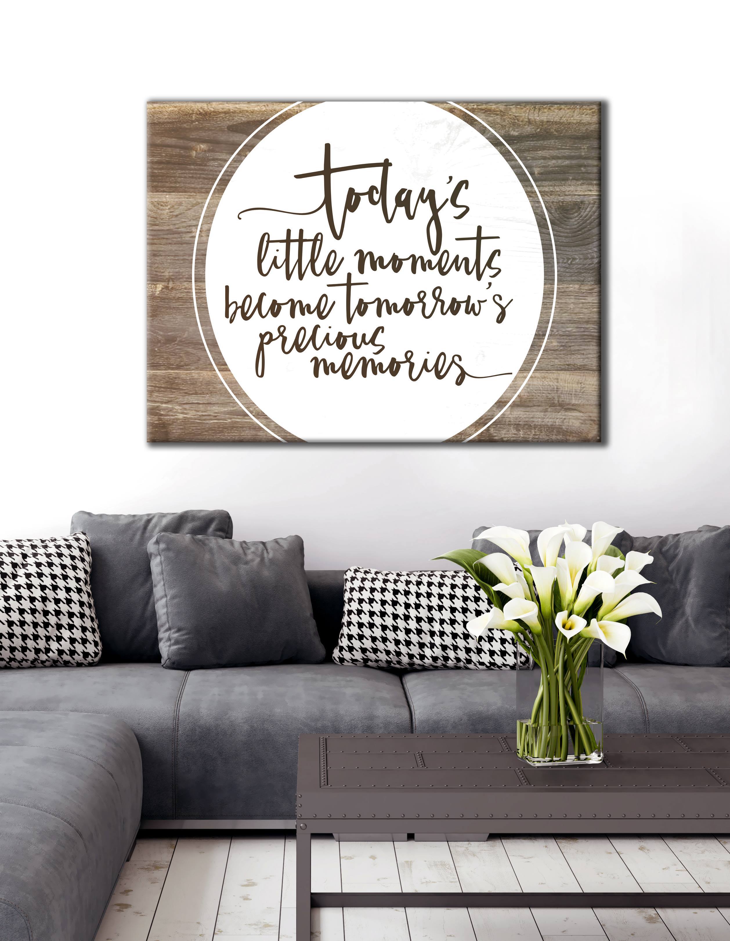 Exclusive Home Wall Art: Capture Precious Memories (Wood Frame, Ready to Hang)