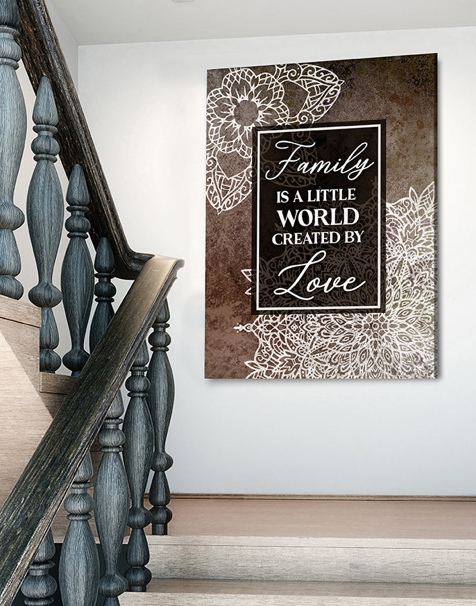 Boho Family Wall Art V4: Wood Frame, Ready To Hang - Buy 2 Save 20%