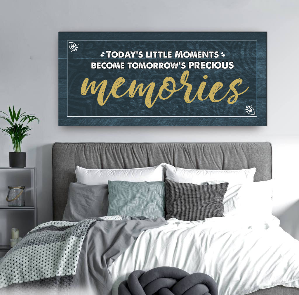 High - Quality Today Home Wall Art with Wood Frame, Ready to Hang