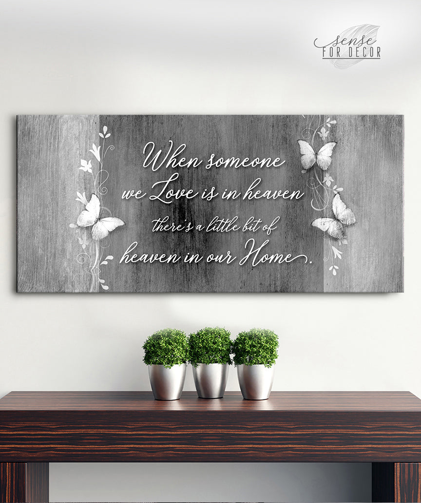 Exclusive Offer! Inspiring Heaven-themed Wall Art with Wood Frame, Ready to Hang