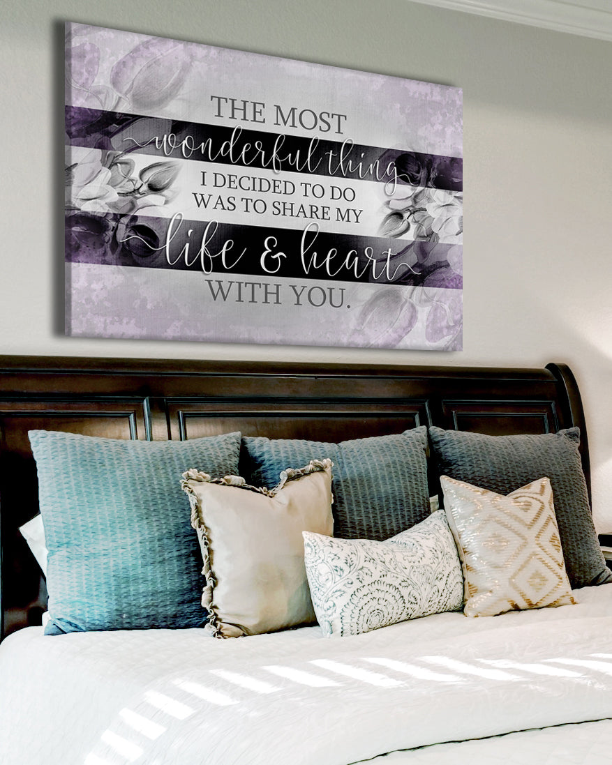 Hot! Couples Wall Art V3 - Wood Frame, Ready To Hang