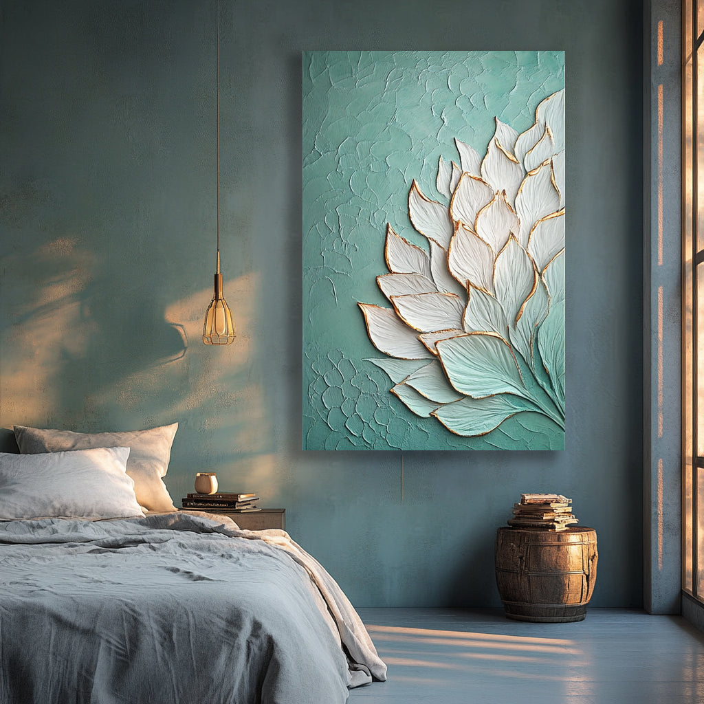 Exquisite Ethereal Bloom V28 - A High - Quality Wall Decor