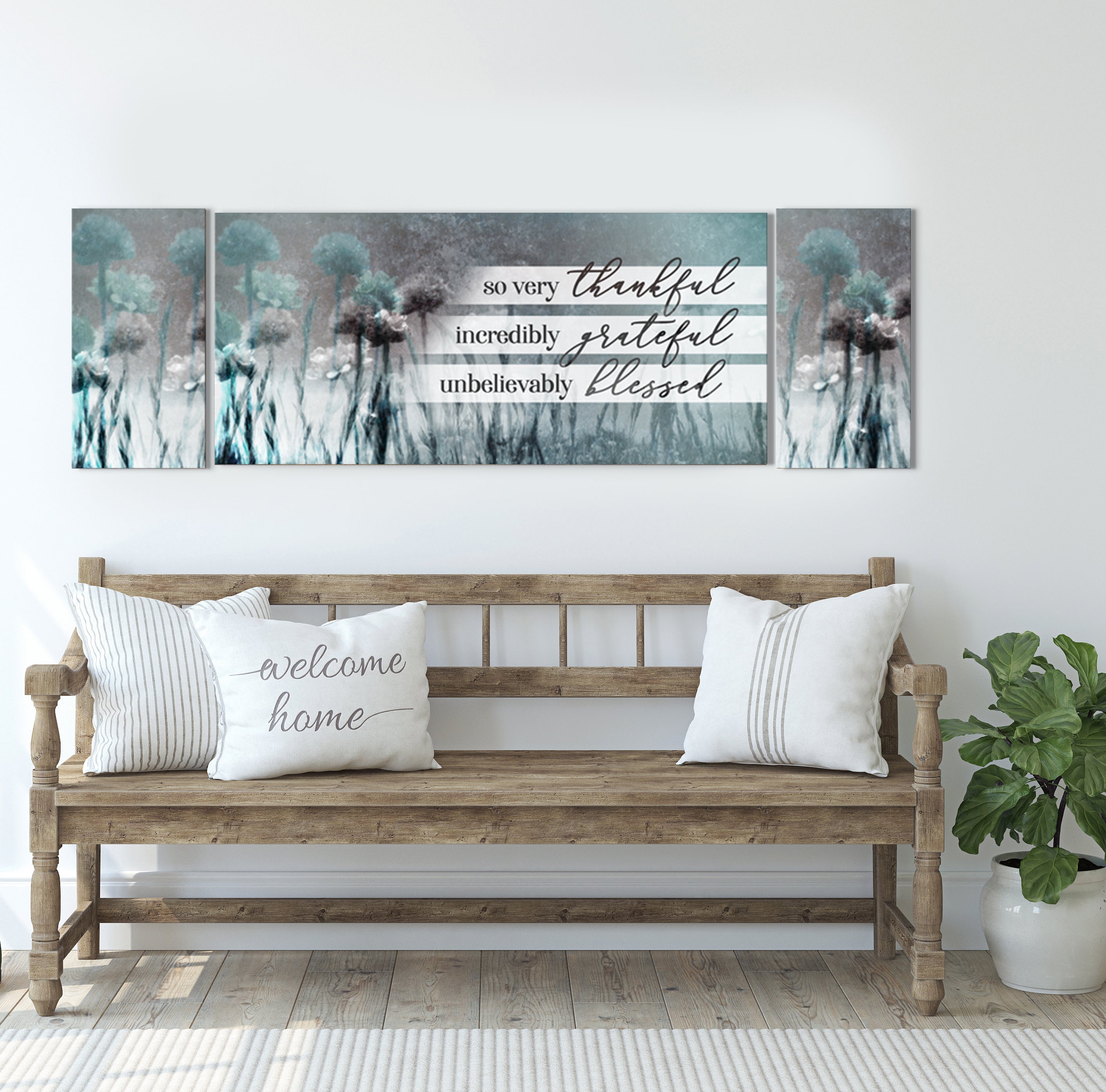 20% Off Your Order! Complete the Look with Teal Grey Side Add - On Flowers