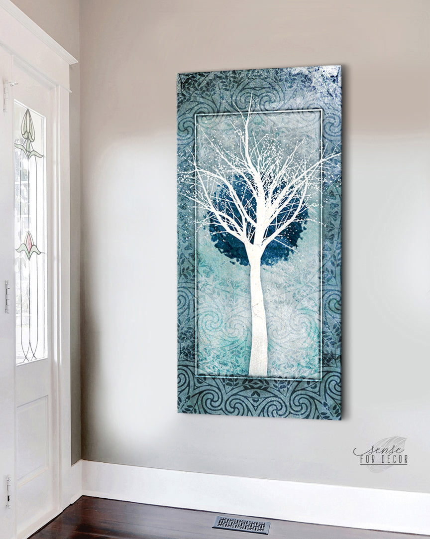 Hot Deal! Boho Tree Wall Art V3 with Wood Frame, Ready To Hang for Nature Lovers