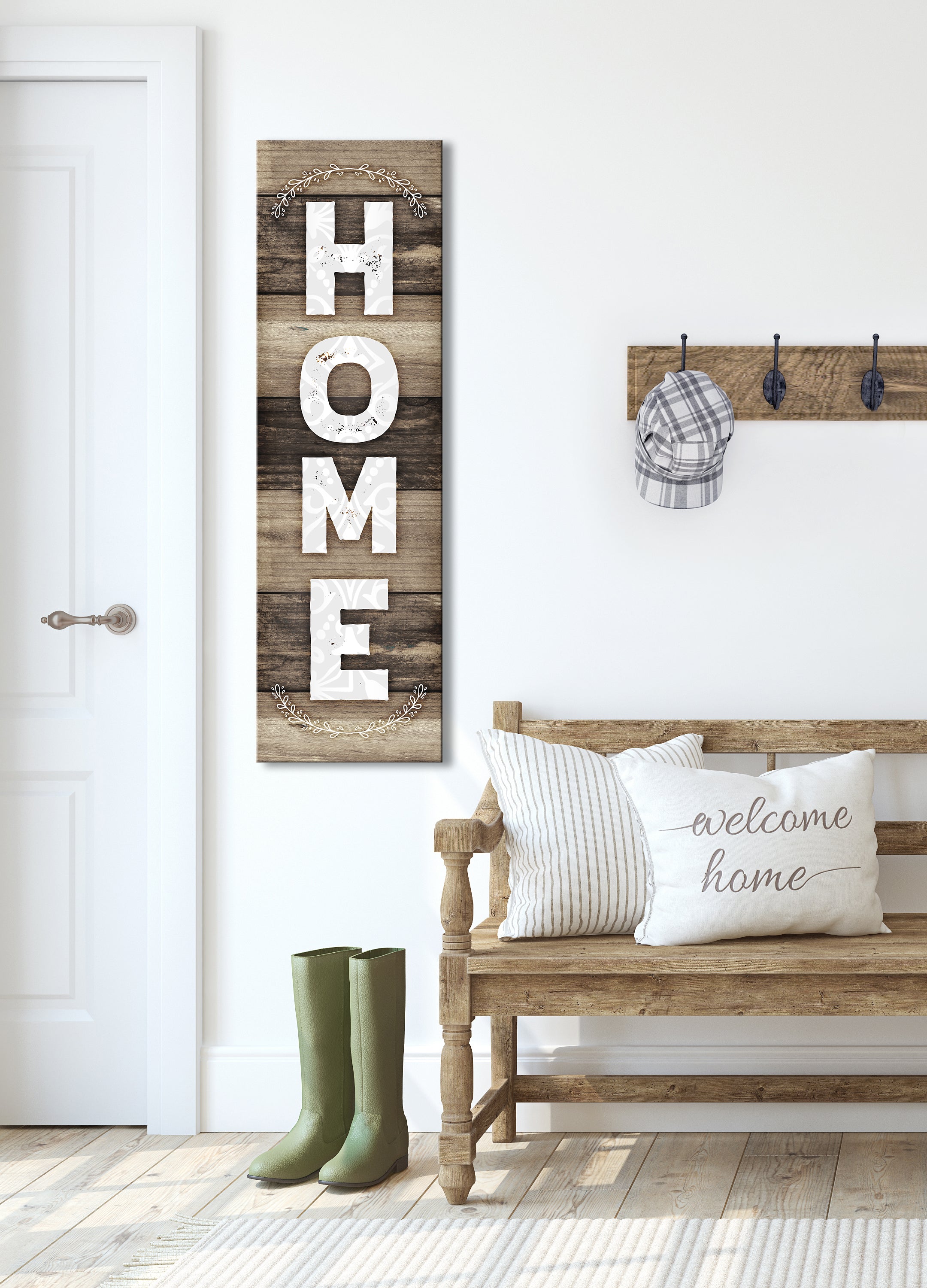 Ready-to-Hang Wood Frame HOME Wall Art - Buy 2, Save 20%