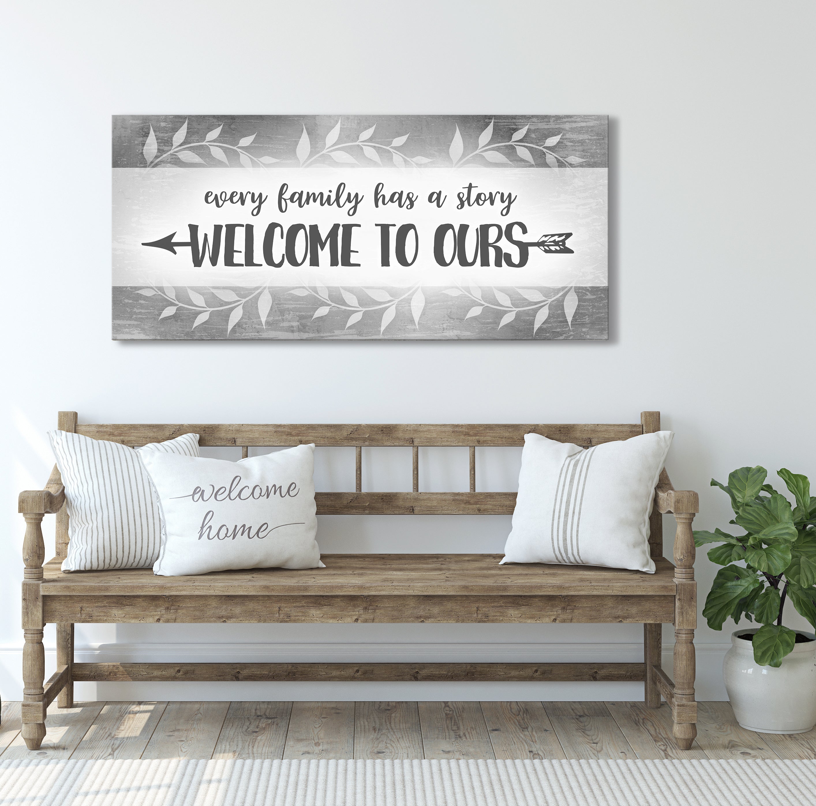 High - Quality Wood - Framed Family Wall Art V3: Ready to Hang, Tell Your Family Story