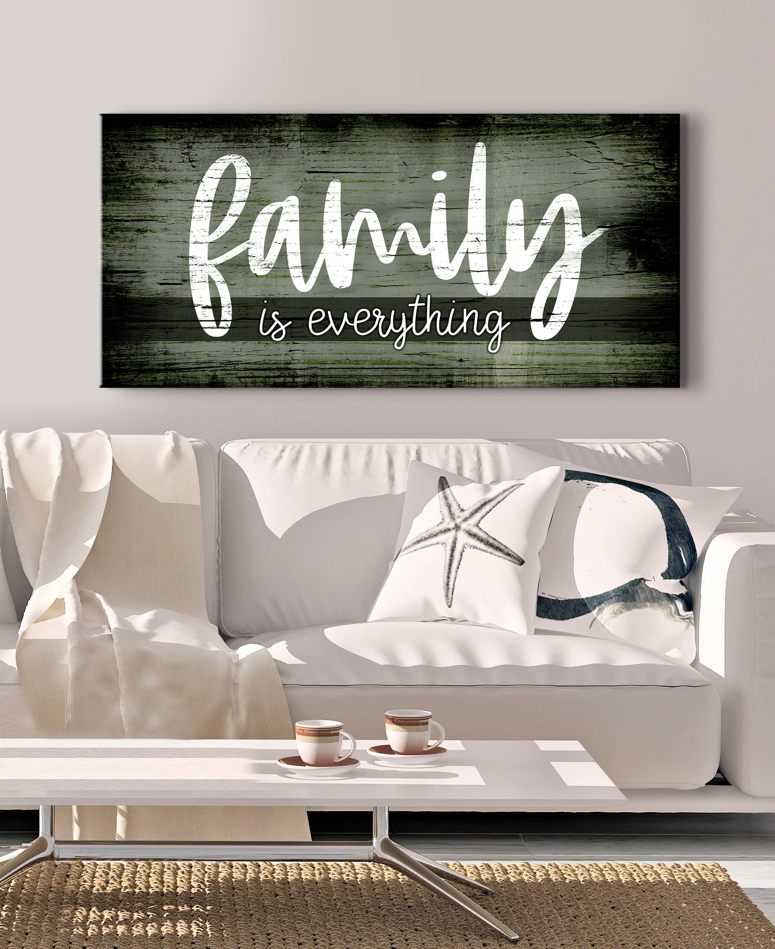Hot Deal! Family Wall Art V7 - Wood Frame, Ready To Hang