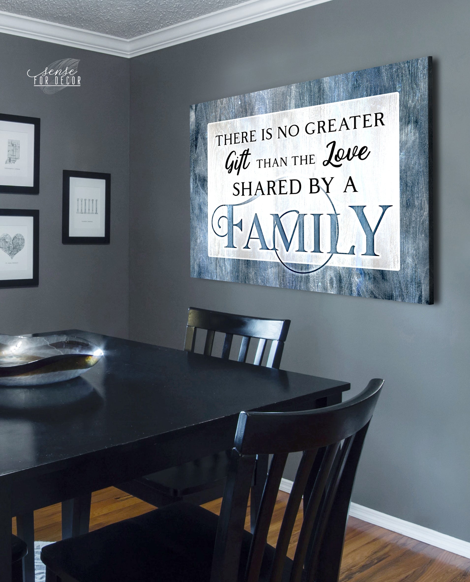 Family Wall Art: The Greatest Gift is Family Love - Buy 2, Save 20%