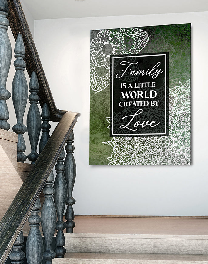 Boho Family Wall Art V4: Wood Frame, Ready To Hang - Buy 2 Save 20%