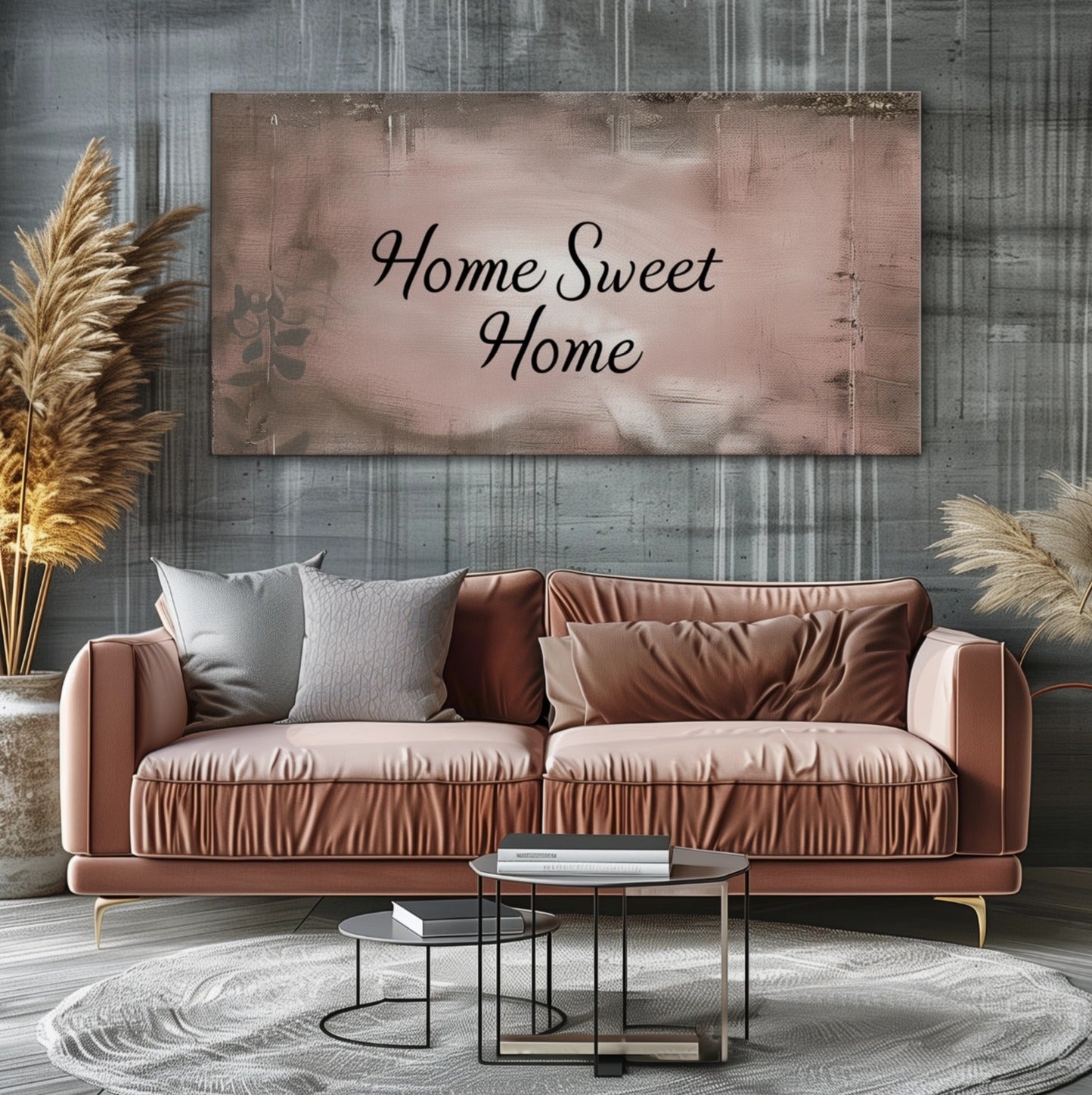 High - Quality Home Wall Art: 'Home Sweet Home' V26 for Your Cozy Space
