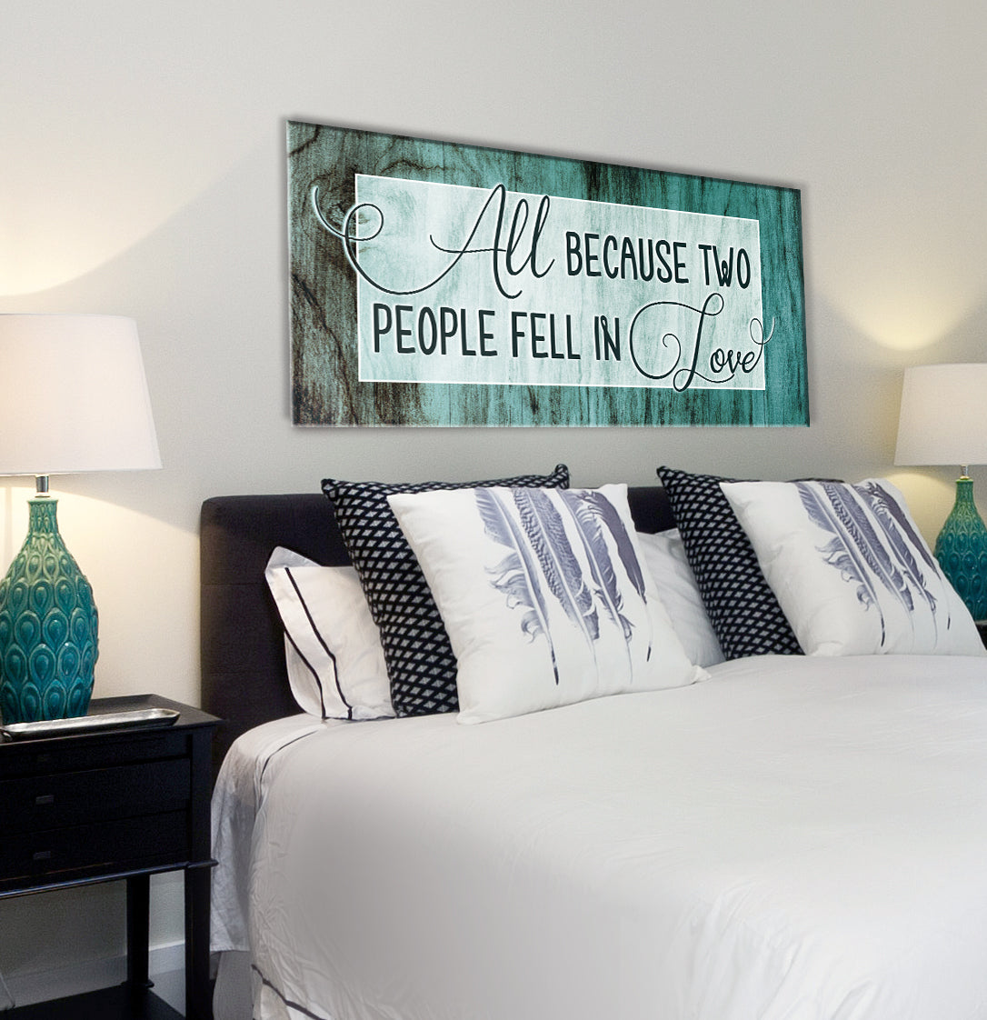 Ready-to-Hang Wood Frame Home Wall Art: Love-Inspired Design V2