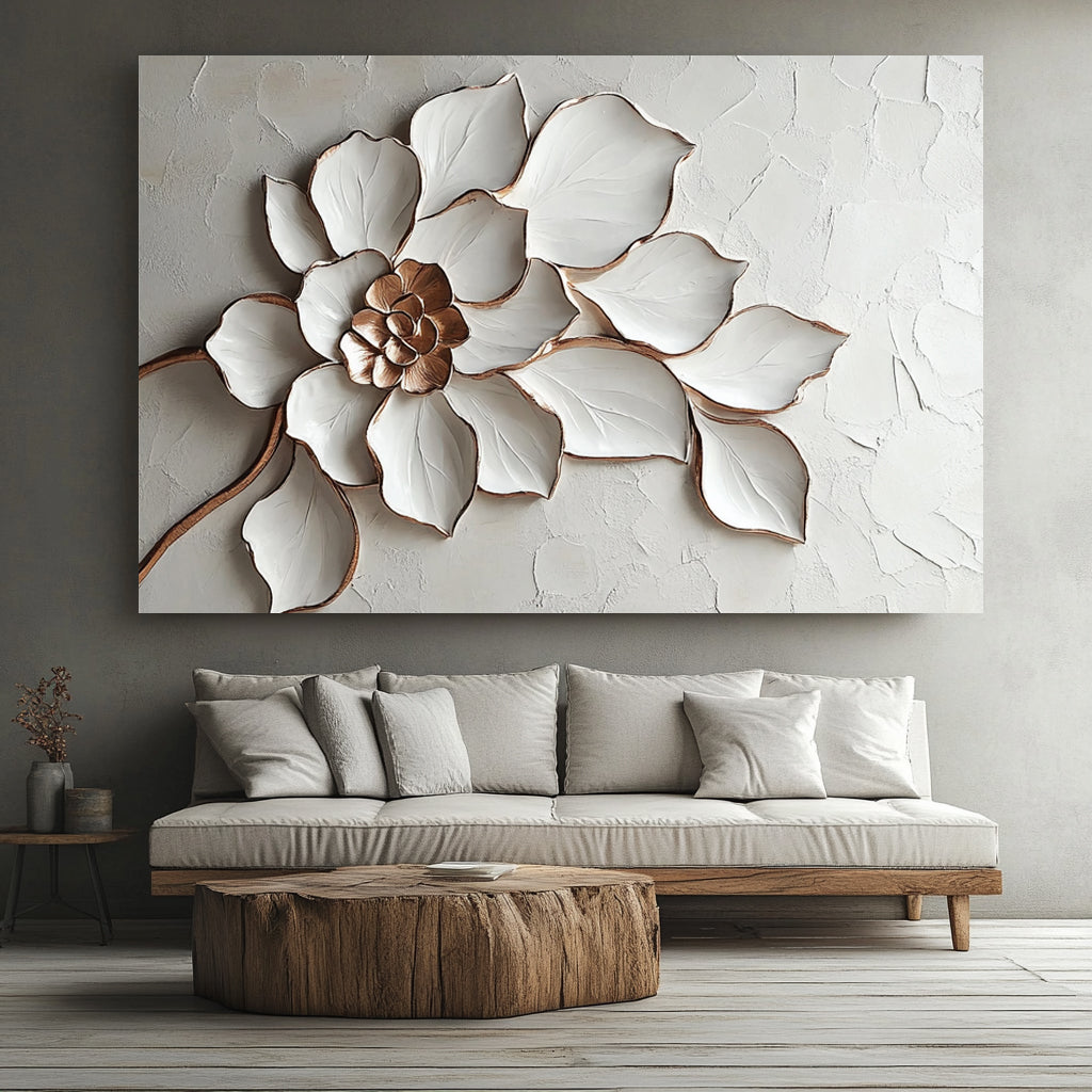 Exquisite Ethereal Bloom V19 Canvas Artwork