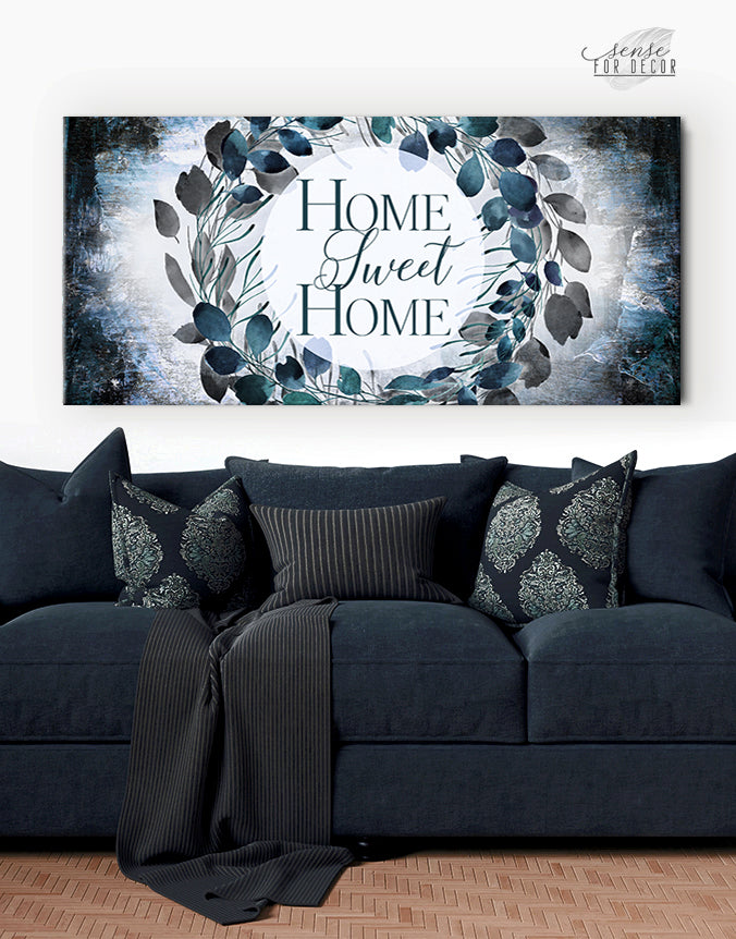 Hot Deal! Ready - to - Hang Wood - Framed 'Home Sweet Home V24' Wall Art for Your Home