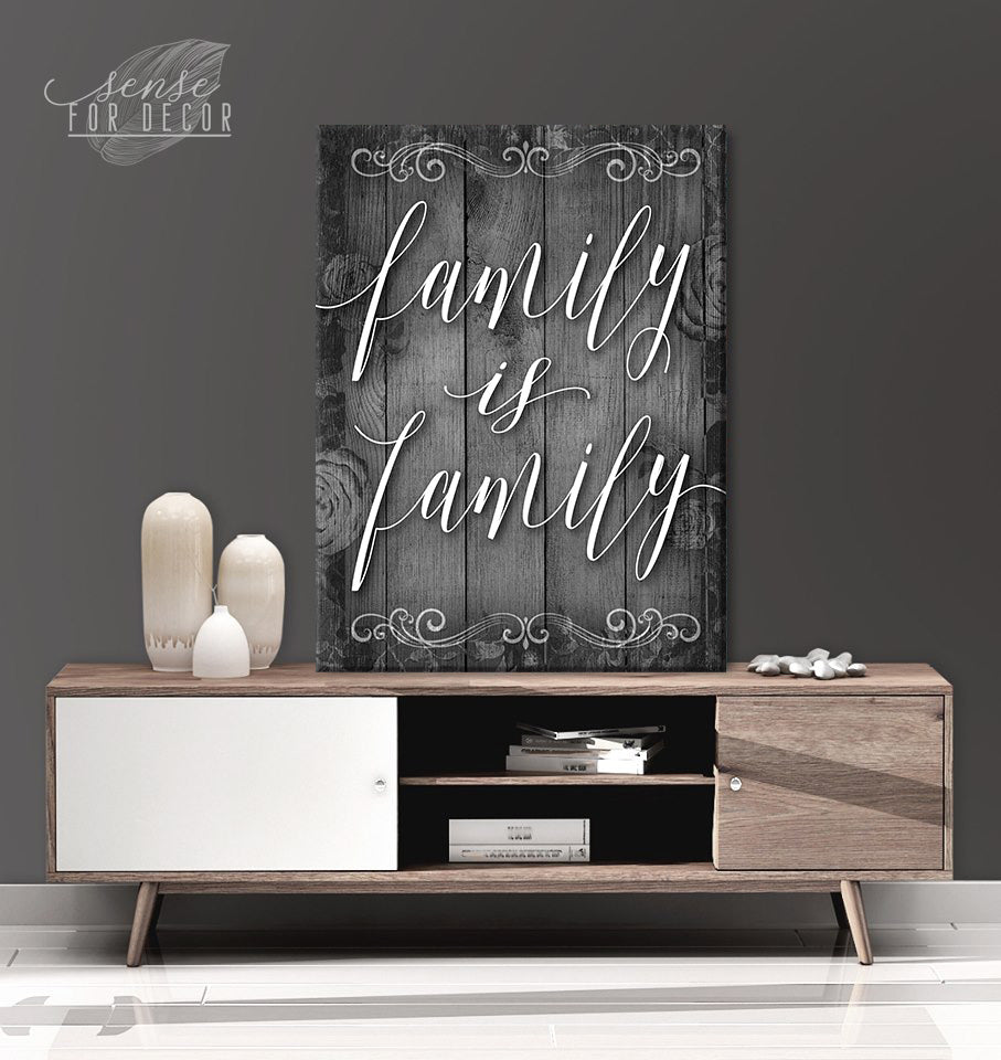 Hot Deal! Family Wall Art with Wood Frame, Ready To Hang for Your Home Decor