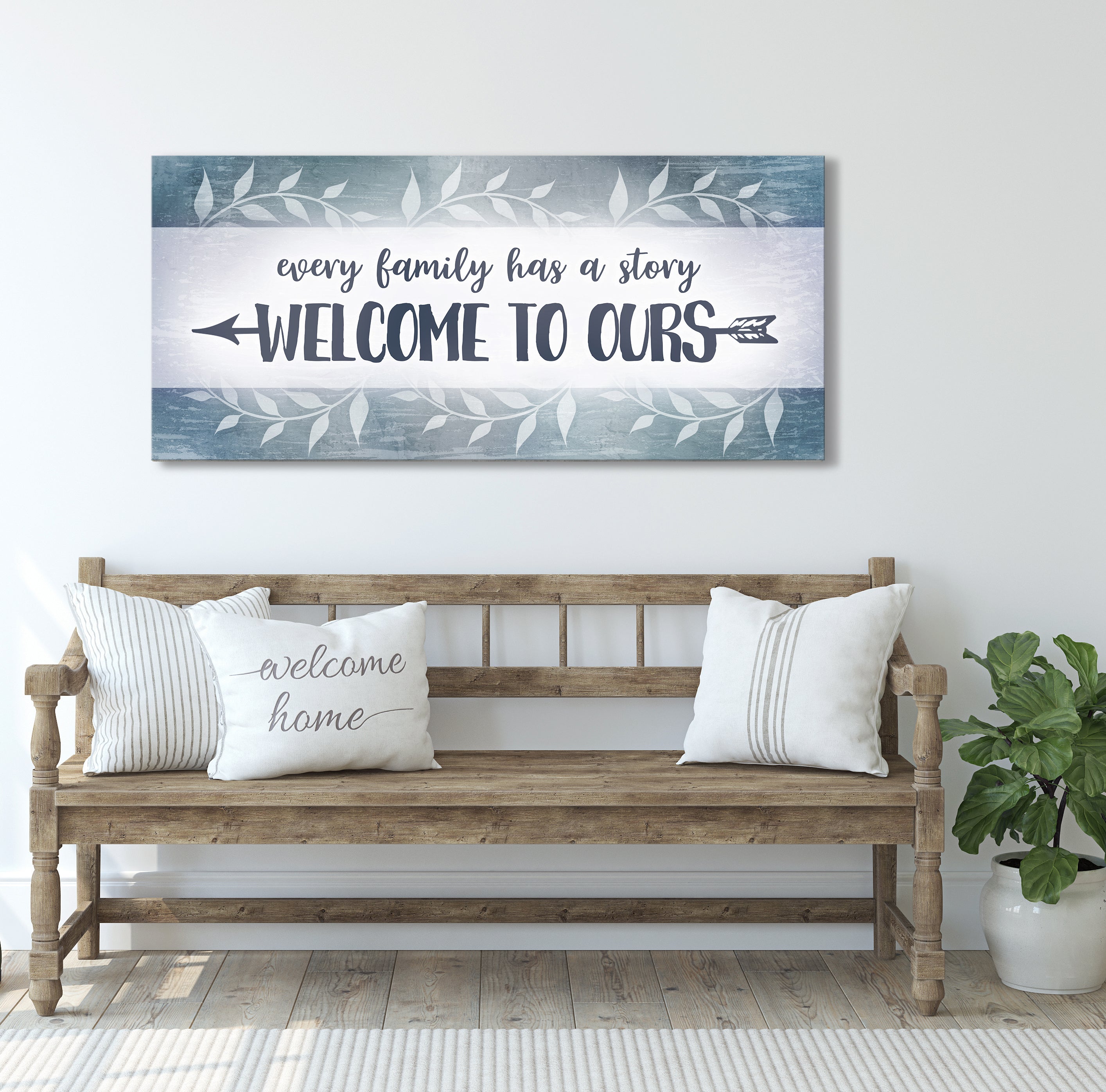 High - Quality Wood - Framed Family Wall Art V3: Ready to Hang, Tell Your Family Story