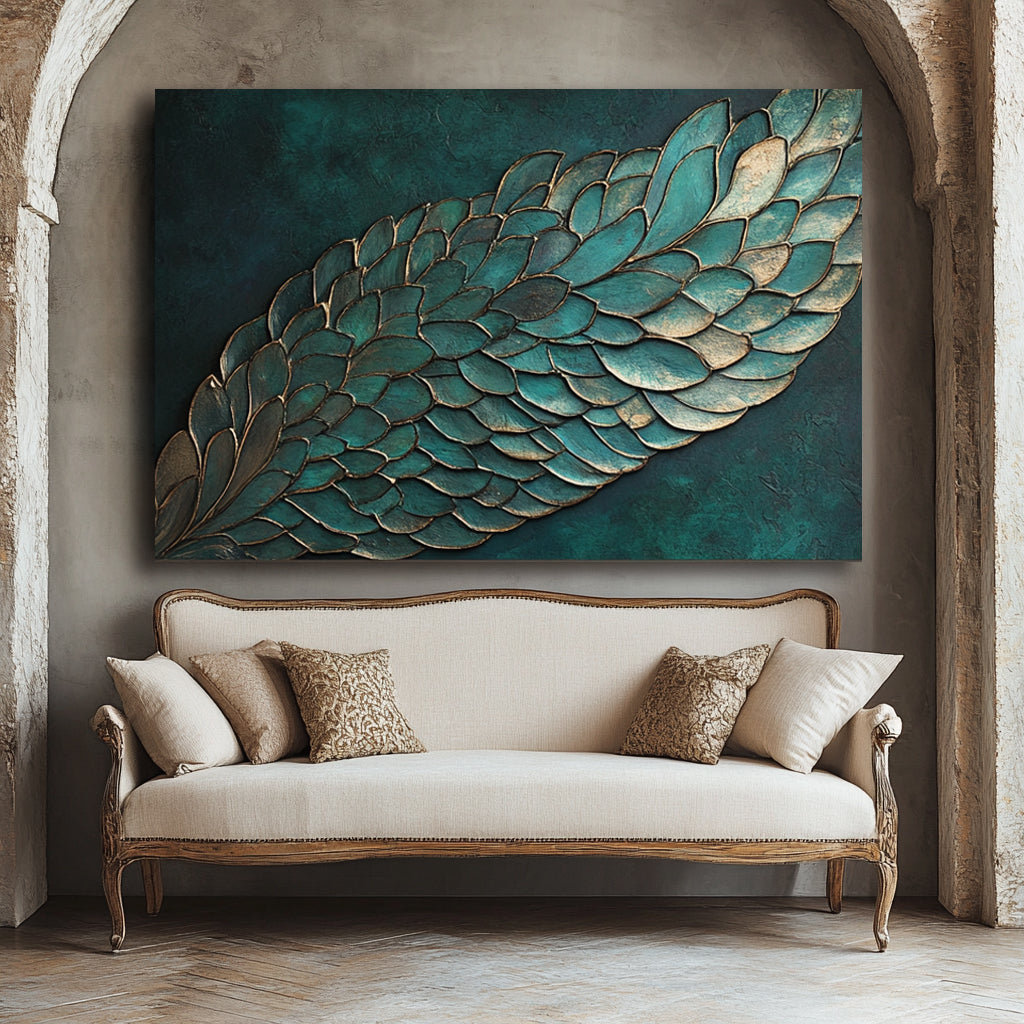 Exquisite Lupine Bliss: A High - Quality Wall Art with a Heart