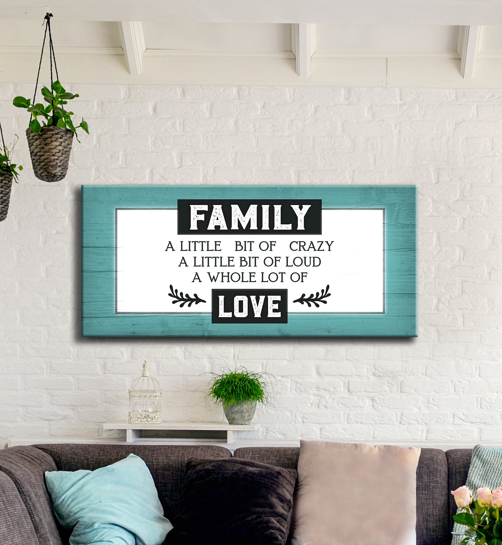 Family Wall Art V9: Wood Frame, Ready to Hang - Buy 2 Save 20%
