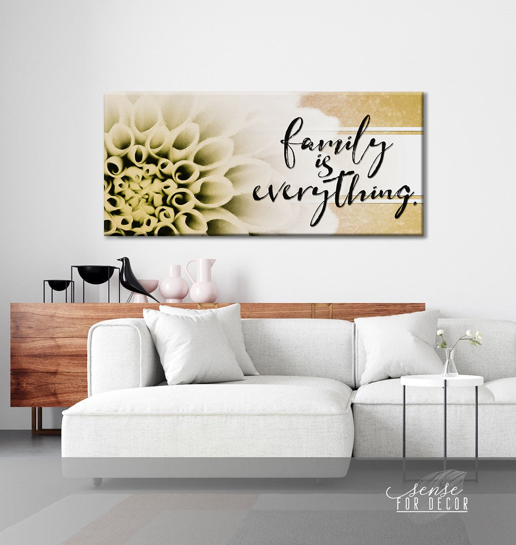 High - Quality Family Wall Art V12: Wood Frame, Ready - to - Hang