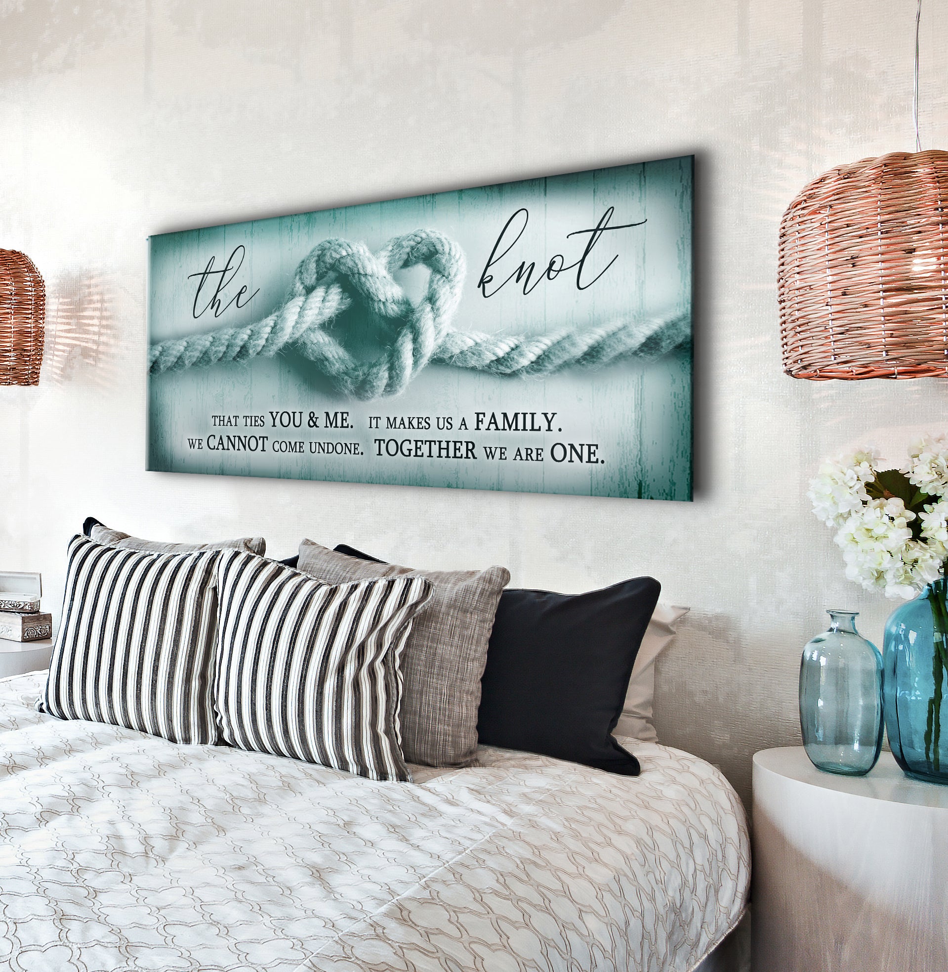 Hot! Ready-To-Hang Wood Frame Wall Art - The Knot