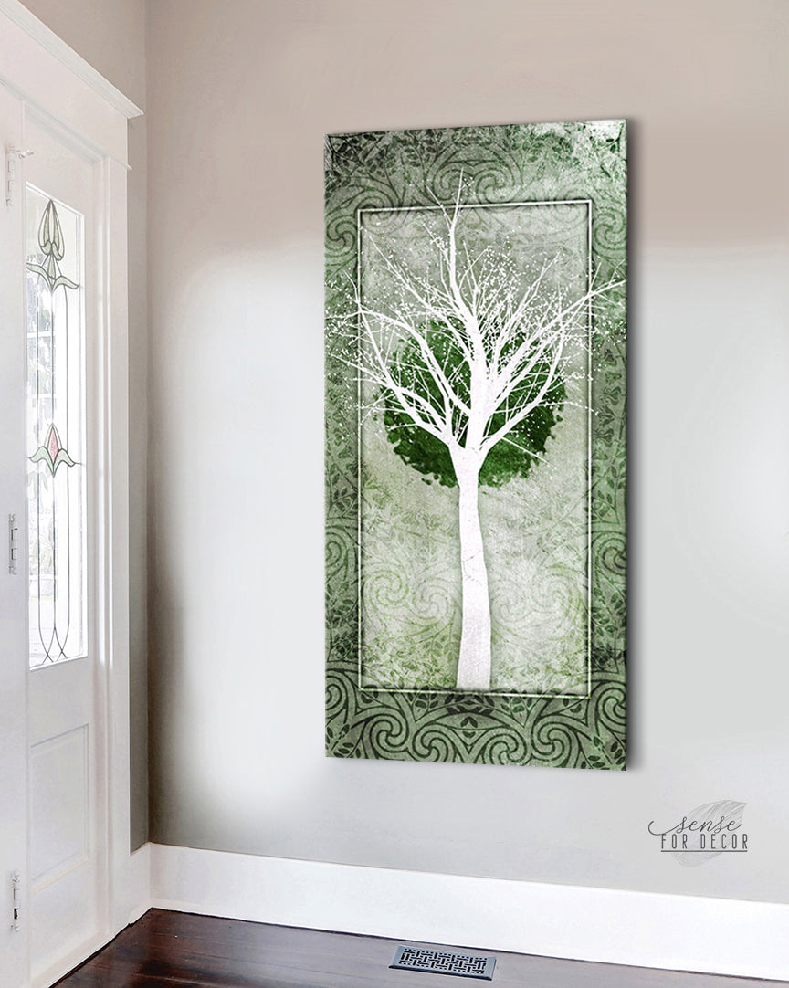 Hot Deal! Boho Tree Wall Art V3 with Wood Frame, Ready To Hang for Nature Lovers