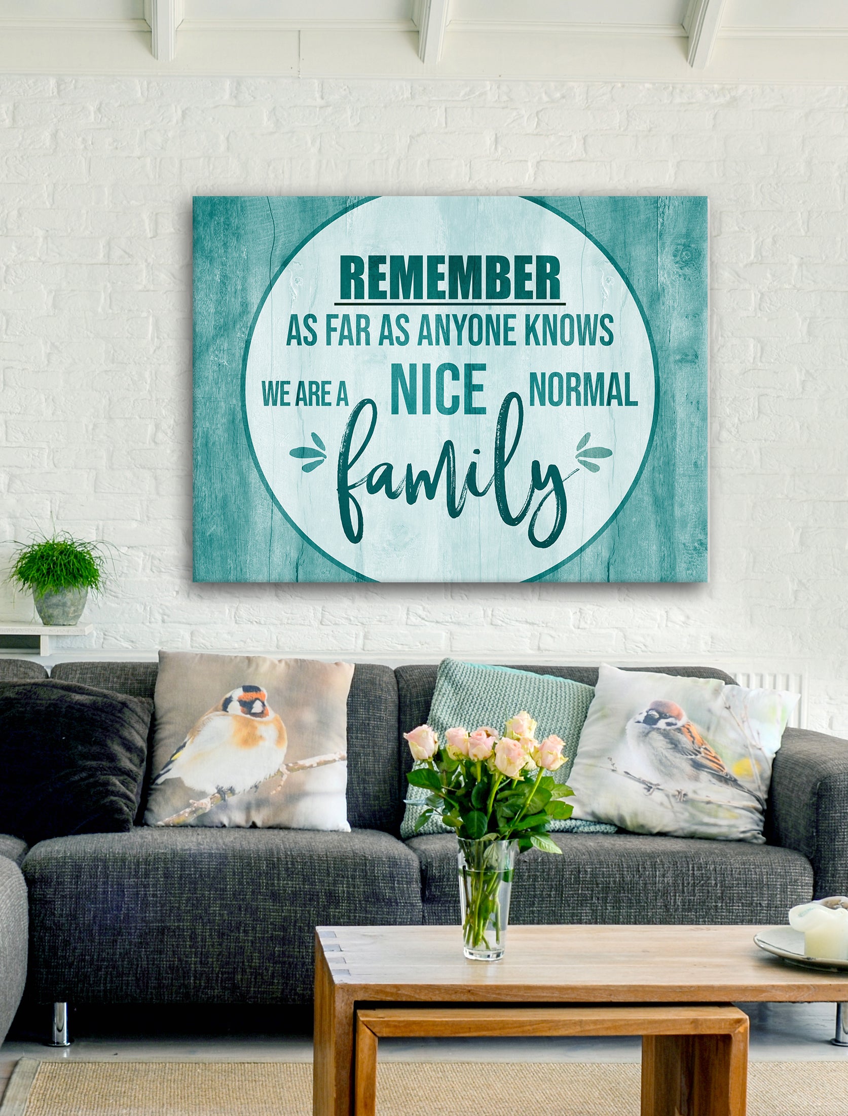 Family Wall Art: Ready-to-Hang Wood Frame - Buy 2, Save 20%