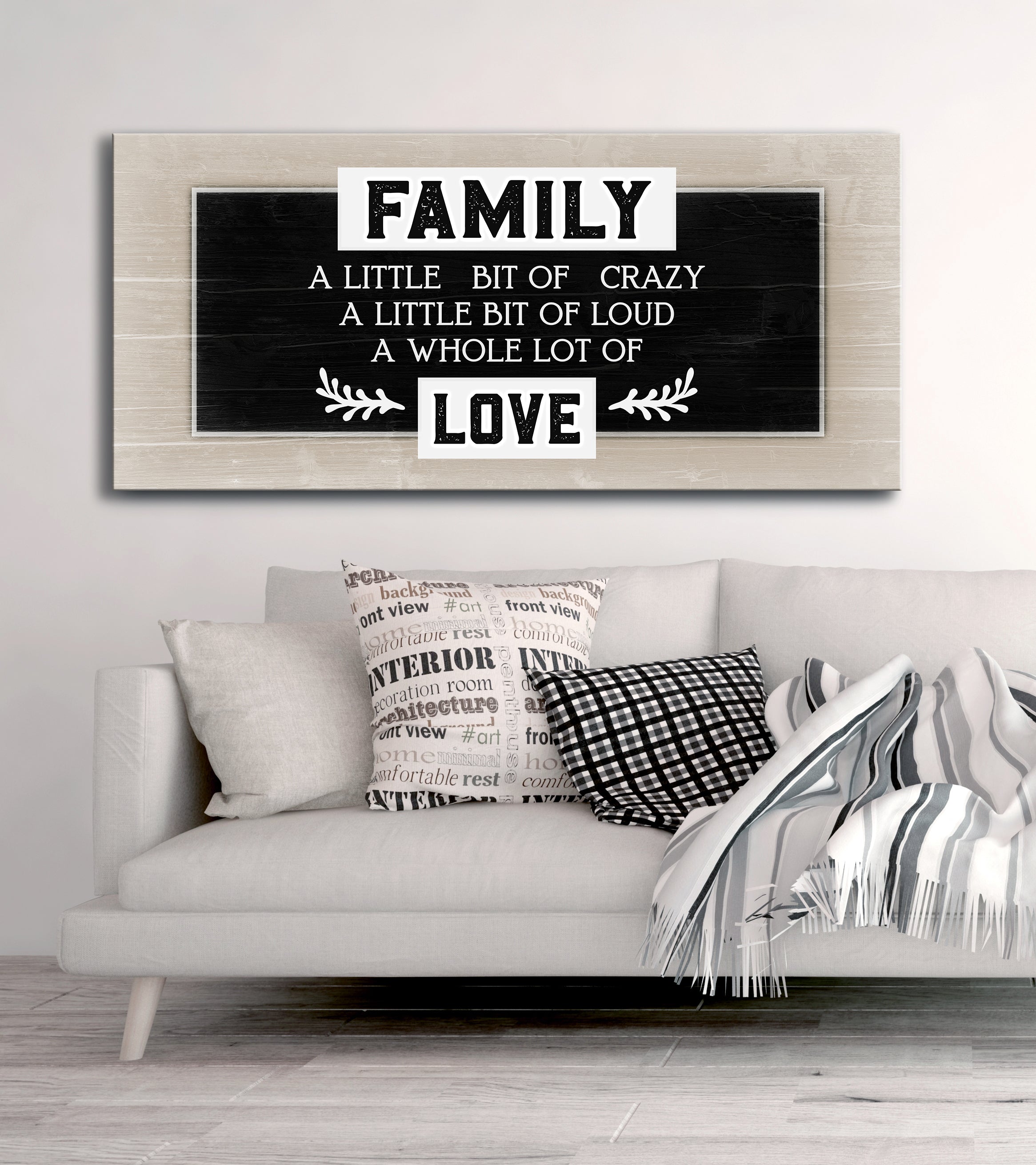 Family Wall Art V9: Wood Frame, Ready to Hang - Buy 2 Save 20%