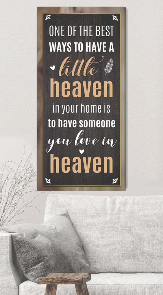High - Quality Wood - Framed Heaven Wall Art, Ready to Hang for Your Home
