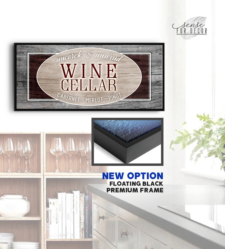 Exclusive Wine Wall Art: Ready - to - Hang Wine Cellar Sign
