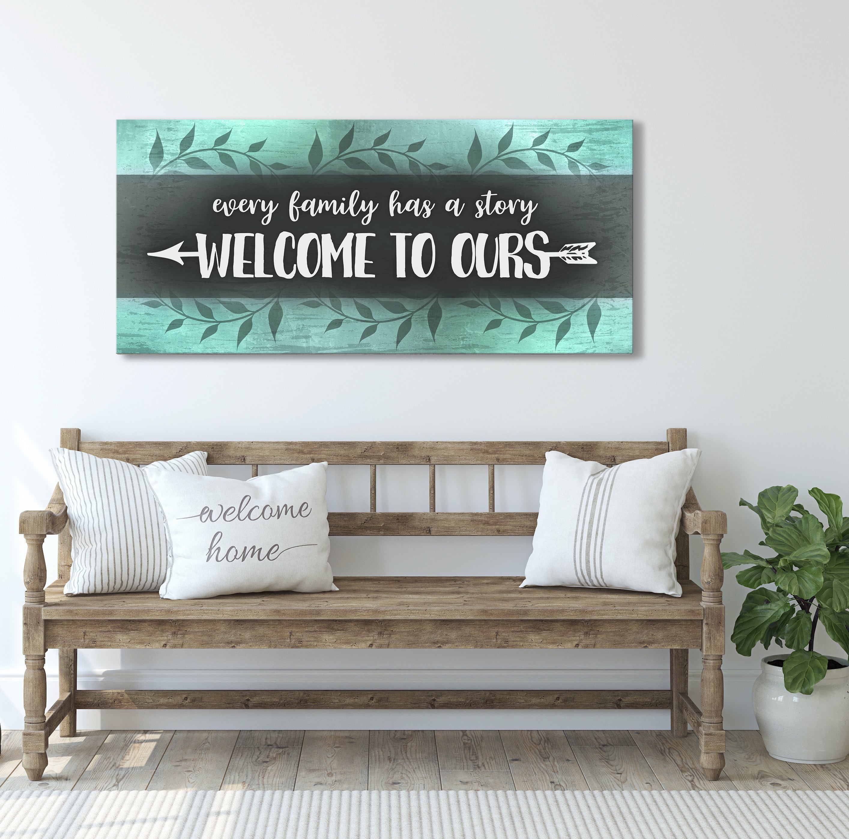 High - Quality Wood - Framed Family Wall Art V3: Ready to Hang, Tell Your Family Story