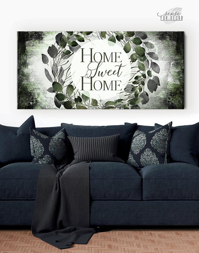 Hot Deal! Ready - to - Hang Wood - Framed 'Home Sweet Home V24' Wall Art for Your Home