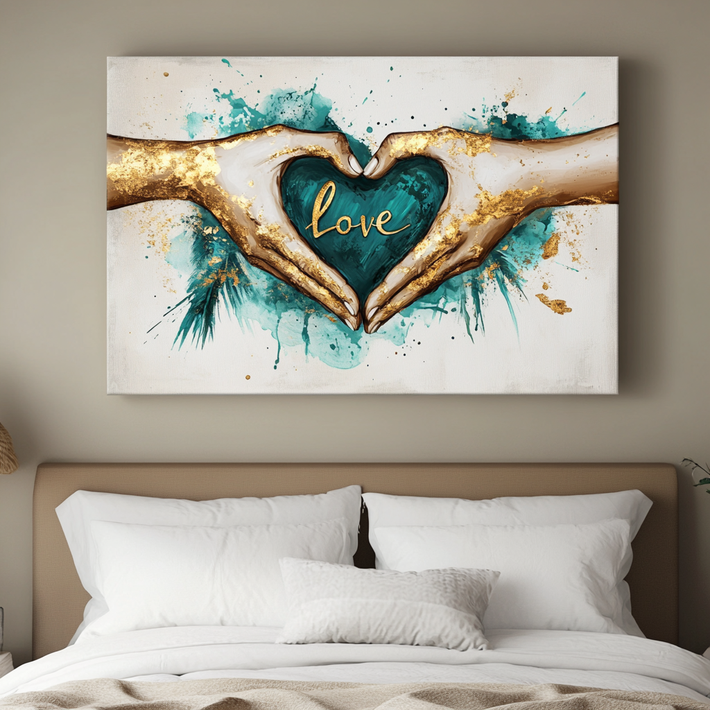 Couples Wall Art: Unified Love - Buy 2, Save 20%