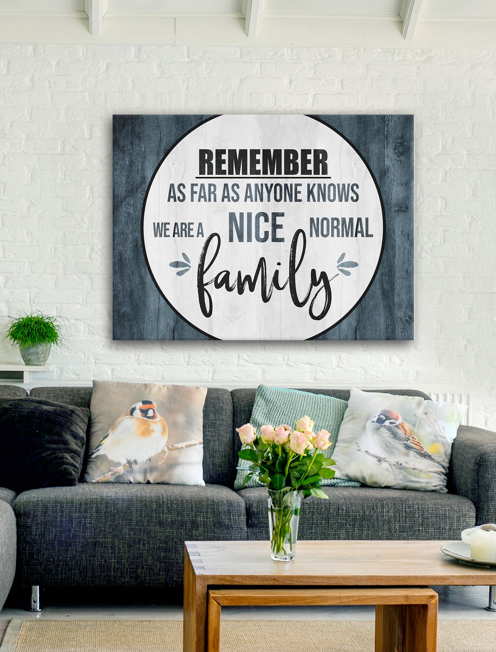 Family Wall Art: Ready-to-Hang Wood Frame - Buy 2, Save 20%