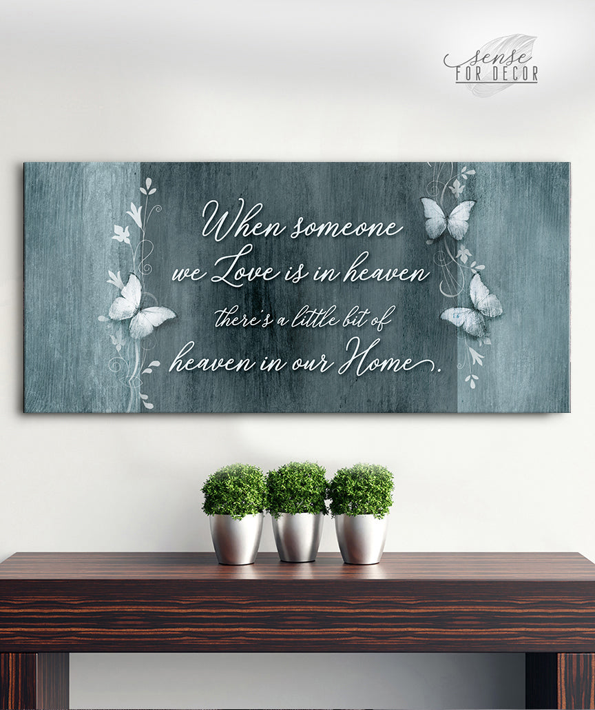 Exclusive Offer! Inspiring Heaven-themed Wall Art with Wood Frame, Ready to Hang