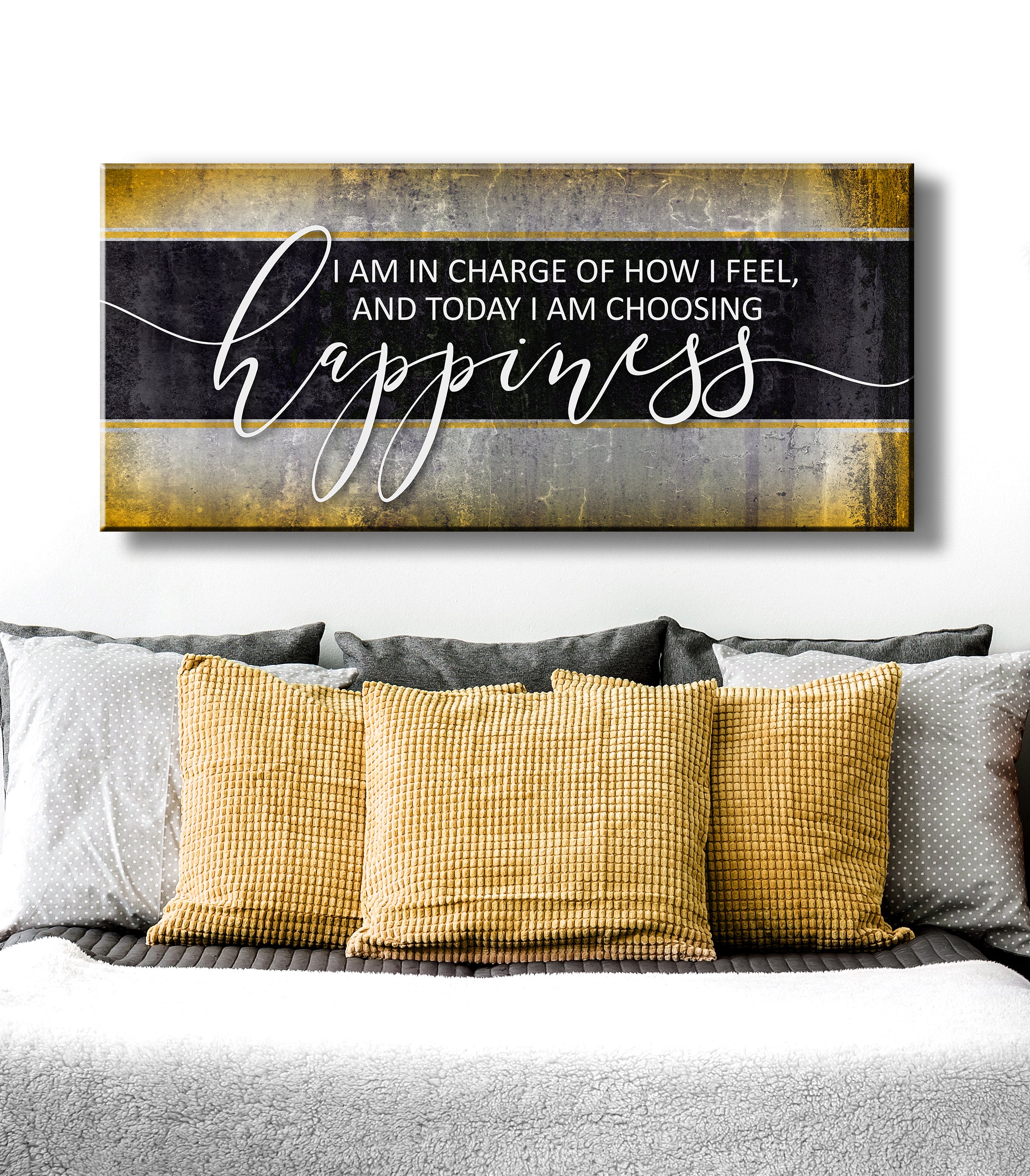 Ready-to-Hang Inspire Wall Art: I'm in Control of My Feelings (Wood Frame)