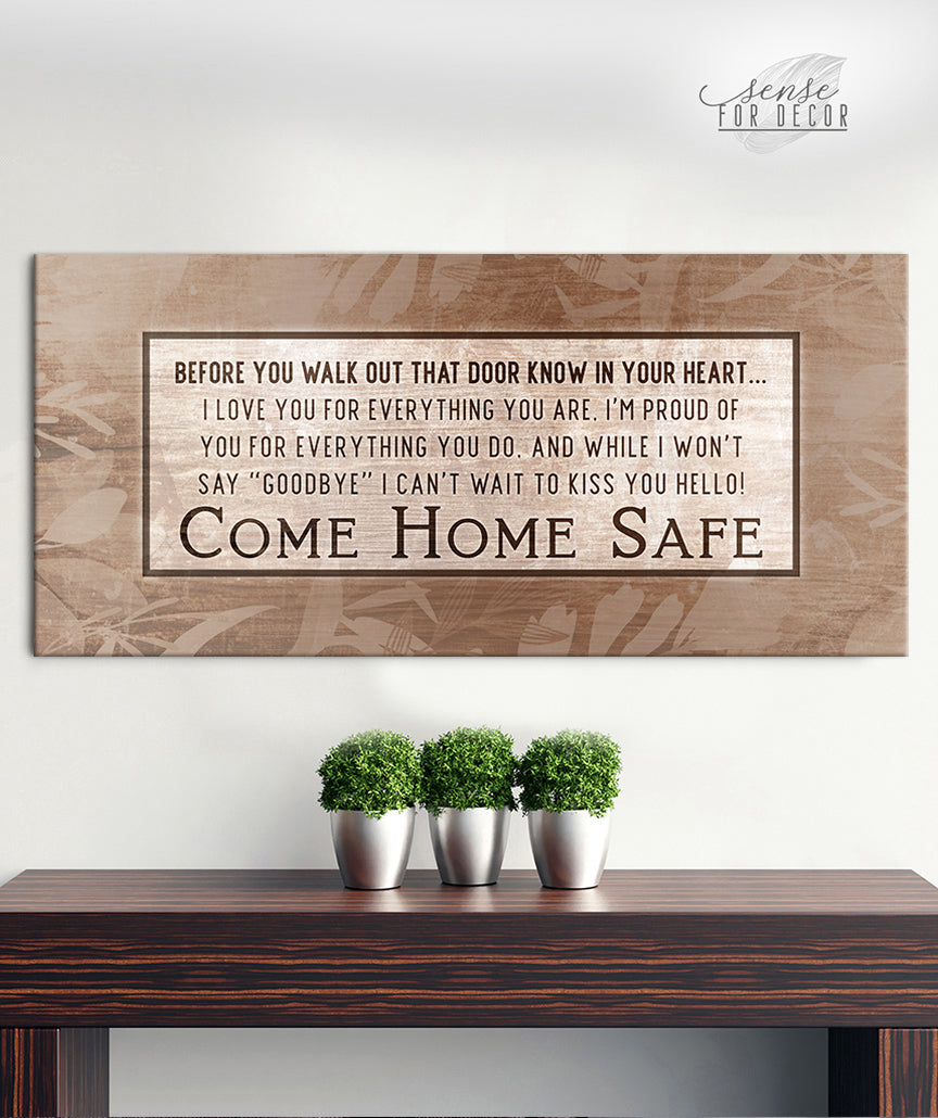 Ready-to-Hang Wood Frame Home Wall Art: Exclusive Offer