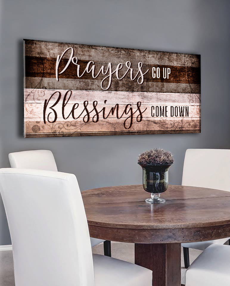 Christian Prayers Wall Art (Wood Frame, Ready To Hang) - Buy 2 Save 20%