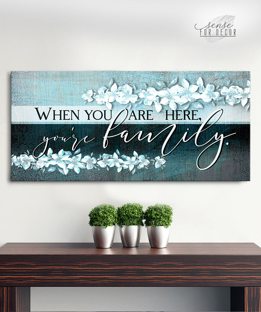 Exclusive Family Wall Art V3: Wood Frame, Ready to Hang - Buy 2 Save 20%