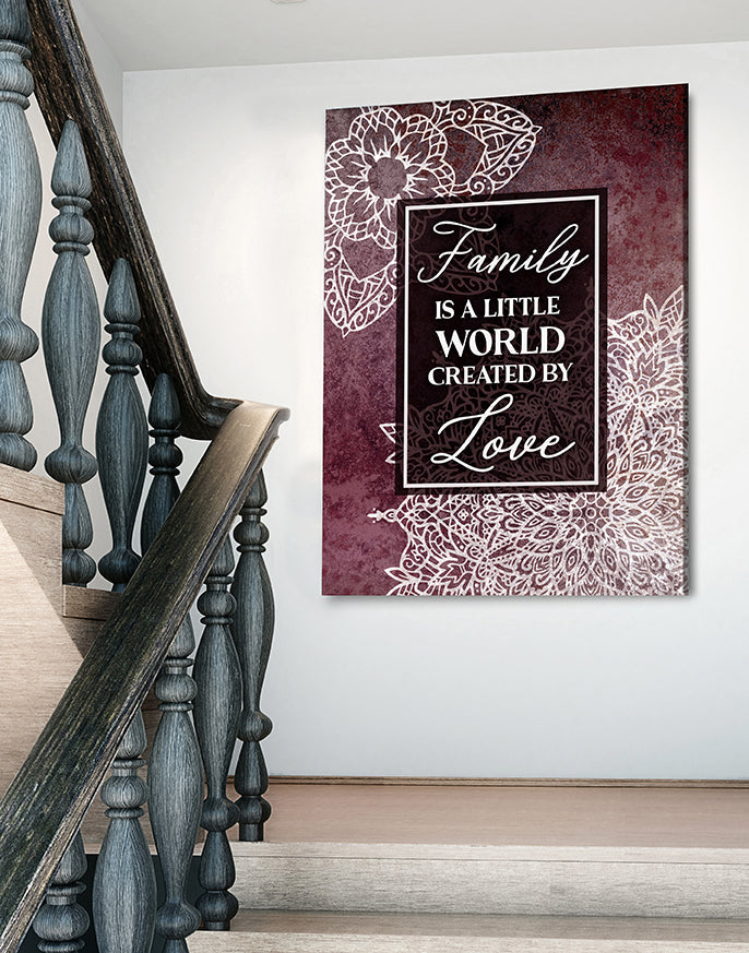 Boho Family Wall Art V4: Wood Frame, Ready To Hang - Buy 2 Save 20%
