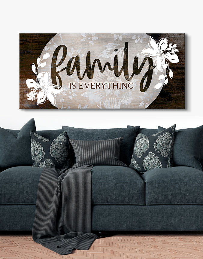 Family Wall Art V8: Wood Frame, Ready To Hang - Buy 2, Save 20%